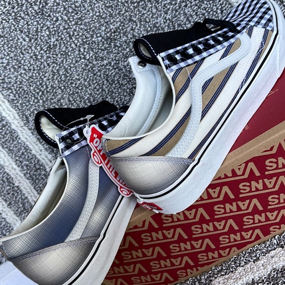 Vans Old Skool Prep Retro Blancdeblanc WMNS - Picture 15 of 16